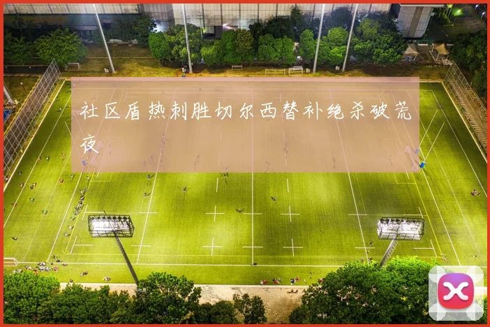 社区盾热刺胜切尔西替补绝杀破荒夜